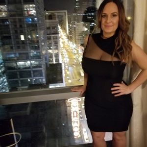 Black gorgouse dress